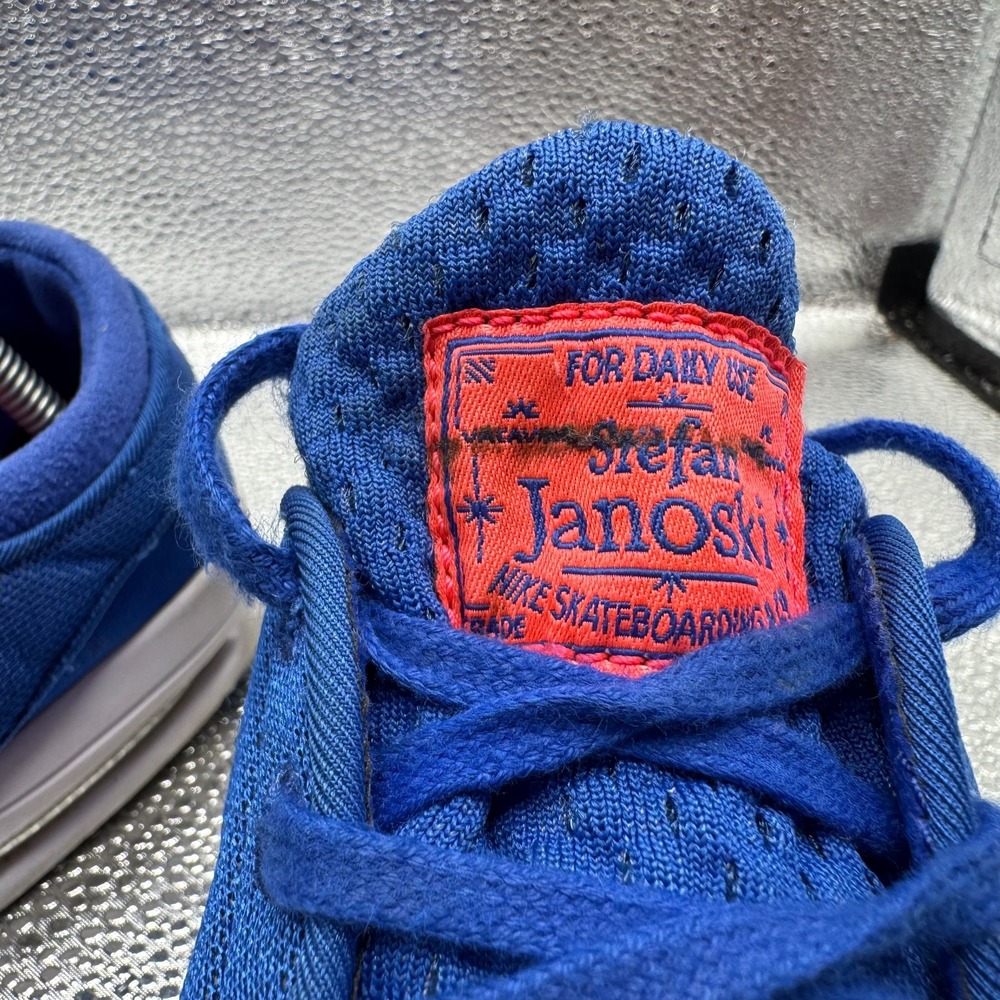 Size 8.5 Nike Stefan Janoski Max Game Royal Mens Comfort Sneakers 631303-461 - Picture 8 of 14